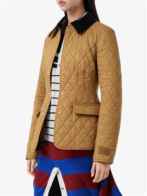 corduroy quilted jacket